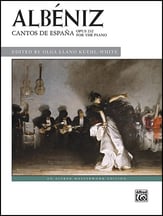 Cantos de Espana piano sheet music cover